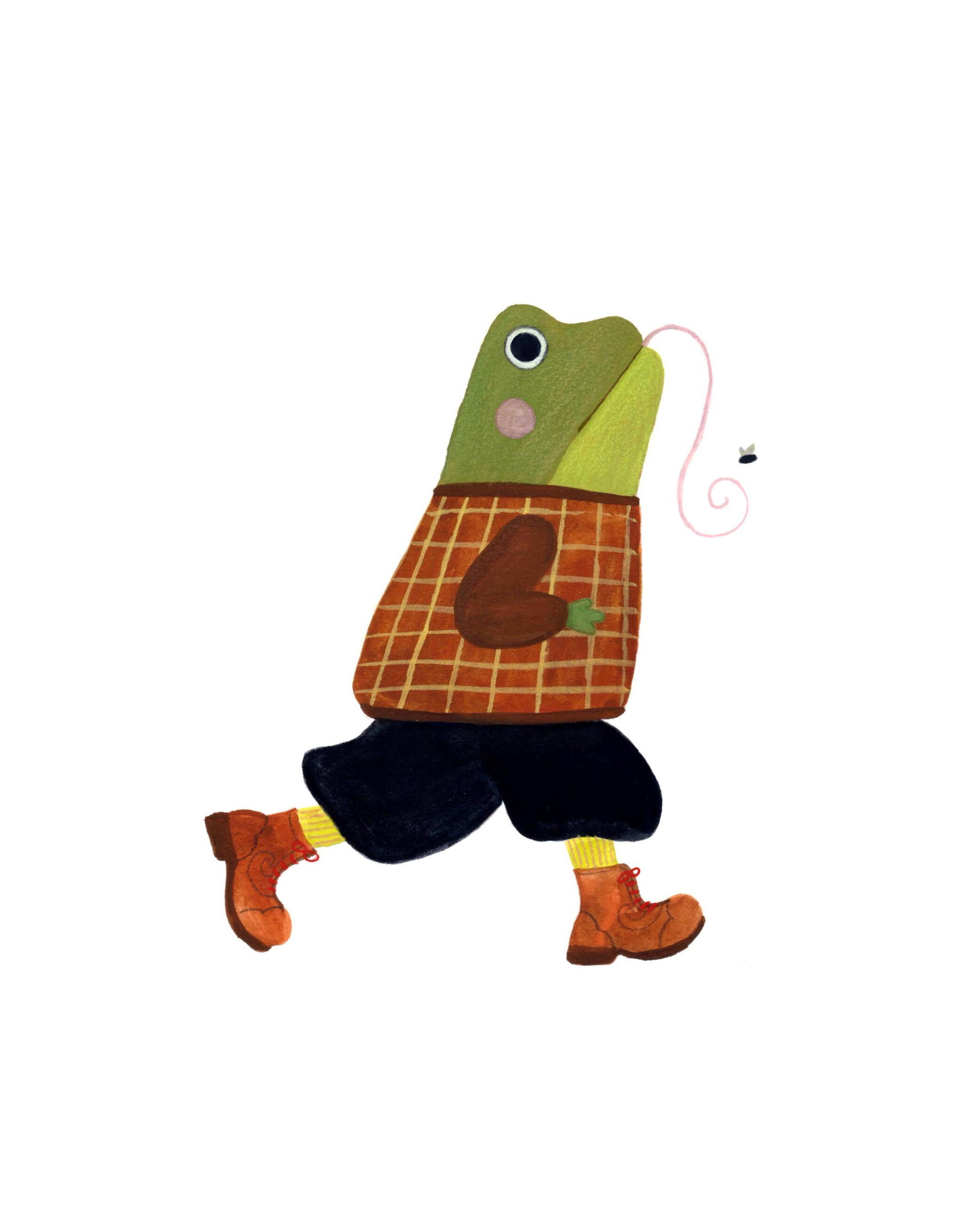 Rilke the Frog